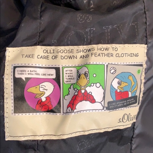 Fitted puffer slim fitting down feather coat - Picture 8 of 14